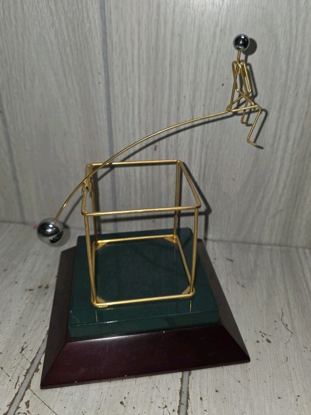 Vintage Thinking Outside The Box Thoughts In Motion Sculpture Though Works LTD